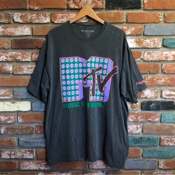 SOLD Lady Gaga MTV Chromatica Limited Editon Rare T-shirt - Picture 1 of 9